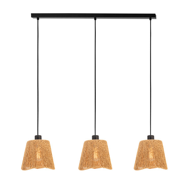 Eglo Hanglamp E27 | Lavister 3| Hout  LEG00224 - 1