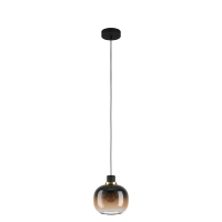 Eglo Hanglamp E27 | Oilella | Zwart/Goud  LEG00258