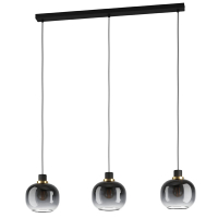 Eglo Hanglamp E27 | Oilella 3 | Zwart  LEG00259