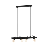 Eglo Hanglamp E27 | Plimsoll | Zwart  LEG00265