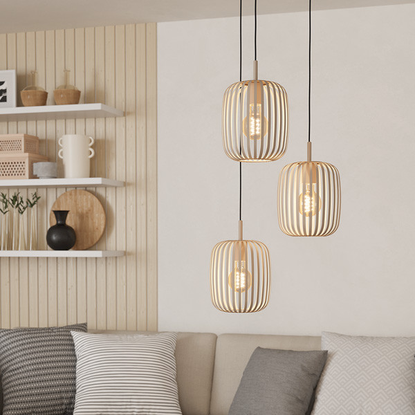 Eglo Hanglamp E27 | Romazzina 3 | Zand  LEG00277 - 5