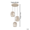 Eglo Hanglamp E27 | Romazzina 3 | Zand  LEG00277 - 6