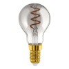 Eglo LED lamp E14 | Kogel P45 | Filament | Smoky | 2000K | Dimbaar | 4W (11W)