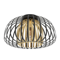 Eglo Plafondlamp E27 | Encinitos | Zwart/Goud  LEG00344