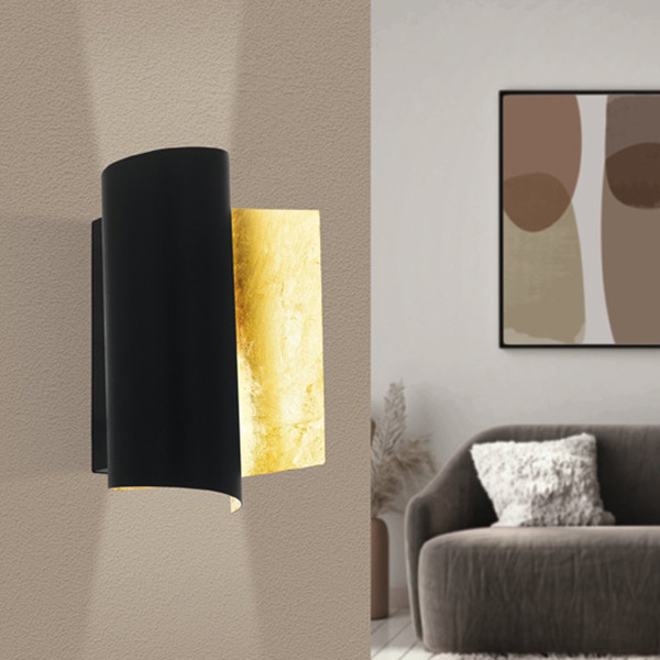 Eglo Wandlamp E27 | Falicetto | Zwart/Goud  LEG00345 - 3