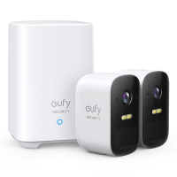 Eufy Camera S210 | 1080p | Wit | 2 stuks + HomeBase  LEU00023