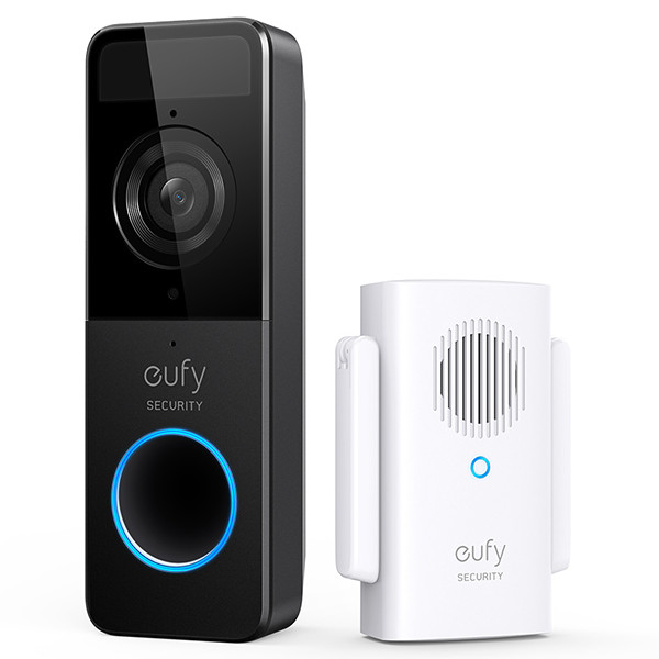 Eufy Video Doorbell Battery Slim | C211 | Zwart  LEU00003 - 1