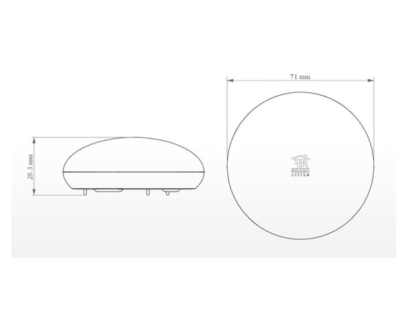 FIBARO Flood Sensor | Z-Wave Plus  LFI00035 - 2