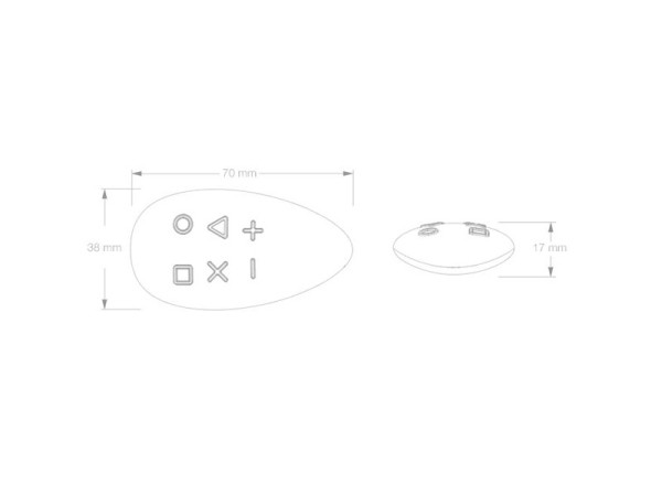 FIBARO KeyFob Afstandsbediening | Z-Wave Plus  LFI00010 - 2