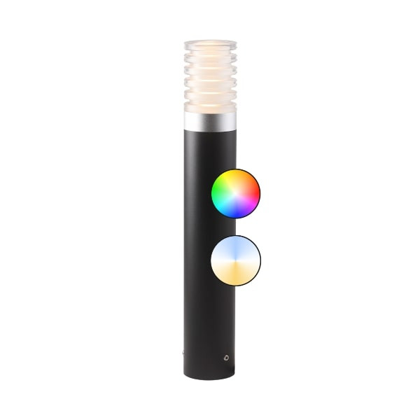 Garden Lights Arco 40 Plus | Smart Sokkellamp | Zwart | 12V | RGB + Instelbaar wit | 5W  LGL00043 - 1