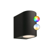 Garden Lights Gilvus Plus | Smart Wandlamp | Zwart | 12V | RGB + Instelbaar wit | 5W