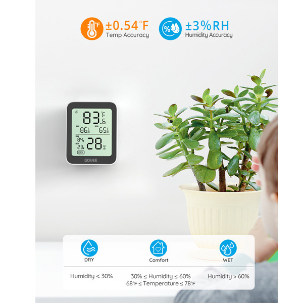 Govee Bluetooth Hygrometer Thermometer  LGO00138 - 2