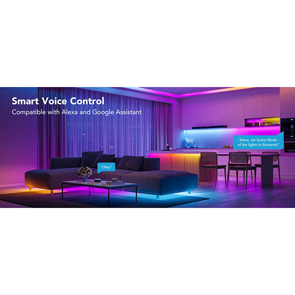 Govee RGBIC Smart LED Strip lights | Wi-Fi + Bluetooth | 10 meter  LGO00110 - 7