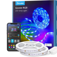 Govee RGB Smart LED Strip lights | Wi-Fi + Bluetooth | 10 meter  LGO00107