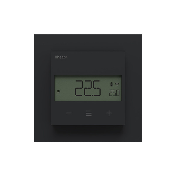 Heatit Z-TEMP3 thermostaat | Draadloos | Z-Wave Plus | Zwart  LHE00126 - 2