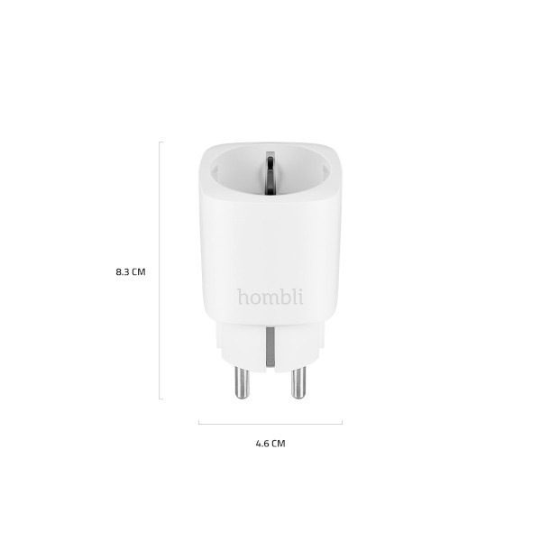 Hombli Smart Plug met energiemeter | Wit  LHO00010 - 2