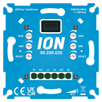 ION INDUSTRIES Duo tastdimmer inbouw 0.3-150W | iON Industries  LIO00520