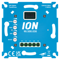 ION INDUSTRIES Zigbee tastdimmer inbouw 0.3-200W | iON Industries  LIO00519