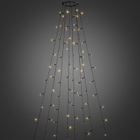 Konstsmide Kerstboommantel 240 cm | extra warm wit | 150 lampjes met app besturing | Konstsmide  LKO00525