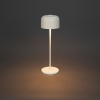Konstsmide oplaadbare tafellamp | Lille | 2200-2700K | IP54 | 3.5W | Wit  LKO00743 - 1