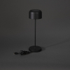Konstsmide oplaadbare tafellamp | Lille | 2200-2700K | IP54 | 3.5W | Zwart  LKO00745 - 2