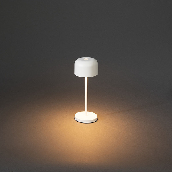 Konstsmide oplaadbare tafellamp | Lille Mini | 2200-2700K | IP54 | 3.5W | Wit  LKO00746 - 1