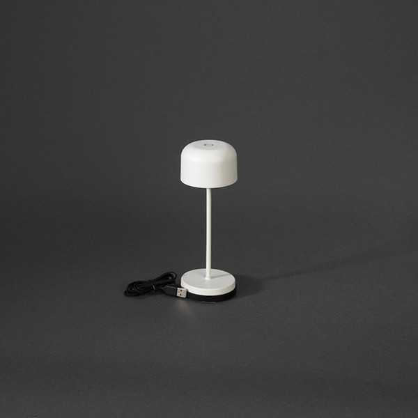 Konstsmide oplaadbare tafellamp | Lille Mini | 2200-2700K | IP54 | 3.5W | Wit  LKO00746 - 2