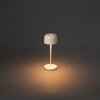 Konstsmide oplaadbare tafellamp | Lille Mini | 2200-2700K | IP54 | 3.5W | Zandkleur  LKO00747 - 1