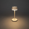Konstsmide oplaadbare tafellamp | Lyon | 2700-4000K | IP54 | 2.5W | Zandkleur  LKO00740 - 1