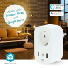 Nedis SmartLife Smart Plug met energiemeter | Max. 3680W | Wit (NL)  LNE00193 - 4