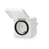 Nedis SmartLife Smart Plug met energiemeter | Max. 3680W | Zigbee | IP44 | Wit