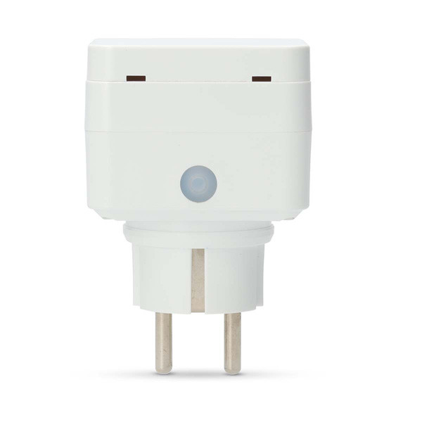 Nedis SmartLife Smart Plug met energiemeter | Max. 3680W | Zigbee | IP44 | Wit  LNE00196 - 2