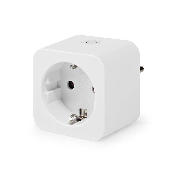 Nedis SmartLife Smart Plug met energiemeter | Max. 3680W | Zigbee | Wit  LNE00195 - 1