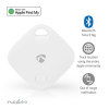 Nedis Smart Keyfinder | Bluetooth 5.1 | Wit | 1 stuk  LNE00150 - 3