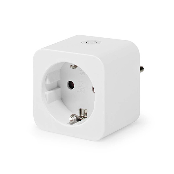 Nedis Smart Plug met energiemeter | Max. 3680W | Wit  LNE00100 - 1