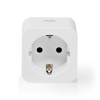 Nedis Smart Plug met energiemeter | Max. 3680W | Wit  LNE00100 - 2