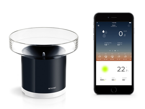 Netatmo Rain Gauge | Slimme regenmeter  LNE00016 - 3