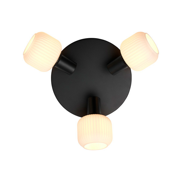 Nordlux Hanglamp E14 | Milfort 3-Rondel | Zwart  LNO00351 - 2