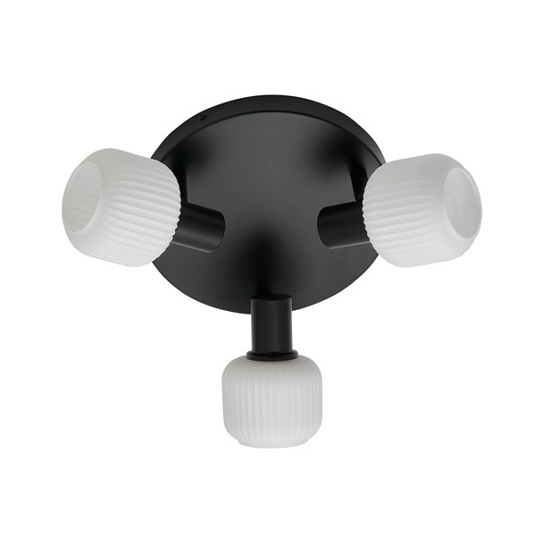 Nordlux Hanglamp E14 | Milfort 3-Rondel | Zwart  LNO00351 - 3