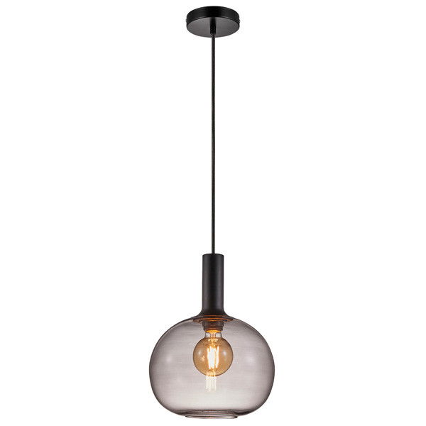Nordlux Hanglamp E27 | Alton 25 | Glas | Zwart  LNO00205 - 1