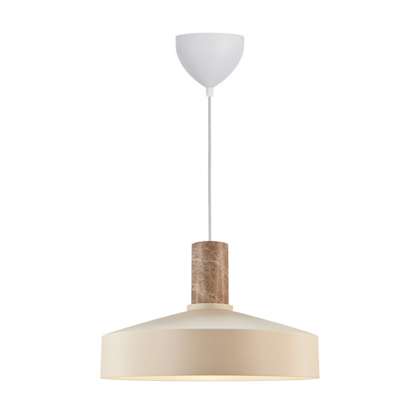 Nordlux Marmer Hanglamp E27 | Elvas | Beige  LNO00449 - 1