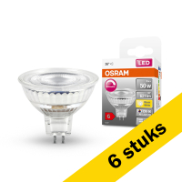 Osram Aanbieding: 6x Osram GU5.3 LED spot | 2700K | Dimbaar | 8W (50W)  LOS00277