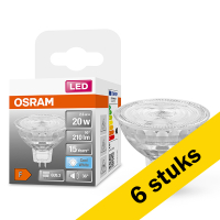 Osram Aanbieding: 6x Osram GU5.3 LED spot | 4000K | 2.6W (20W)  LOS00289