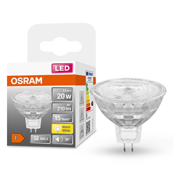 Osram GU5.3 LED spot | 2700K | 2.1W (20W)  LOS00286 - 1
