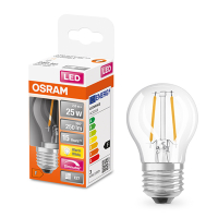 Osram LED lamp E27 | Kogel P45 | Filament | Helder | 2700K | Dimbaar | 2.8W (25W)  LOS00158