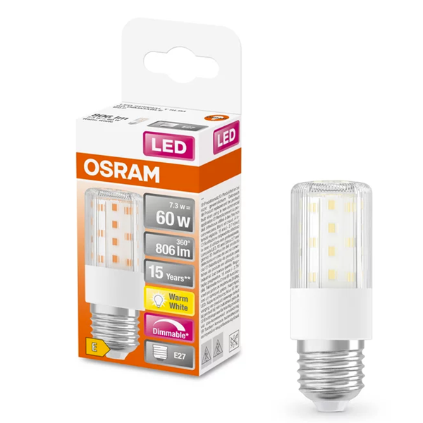 Osram LED lamp E27 | Special T Slim | 2700K | Dimbaar | 7.3W (60W)  LOS00449 - 1