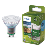 Philips GU10 LED spot | Ultra Efficient | 4000K | Dimbaar | 2.1W (50W)  LPH03792