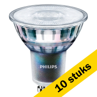 Philips Aanbieding: 10x Philips GU10 LED spot | Masterled ExpertColor | 3000K | 25° | Dimbaar | 5.5W (50W)  LPH00464