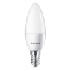 Philips E14 led-lamp kaars mat 4W (25W) 2 stuks