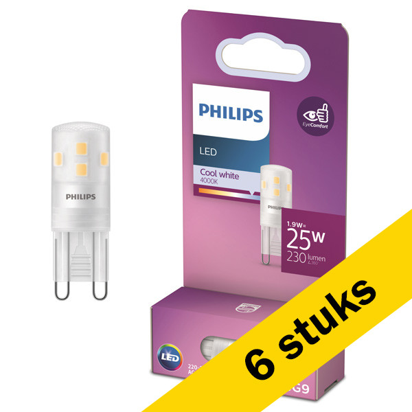 Philips G9 LED capsule | SMD | Mat | 4000K | 1.9W (25W)  LPH03838 - 1
